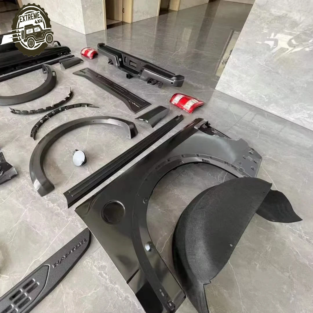 The Body Kit Is Suitable for Ford F-150 Upgrade Old to New 21 Raptor F150 Wide Body Raptor