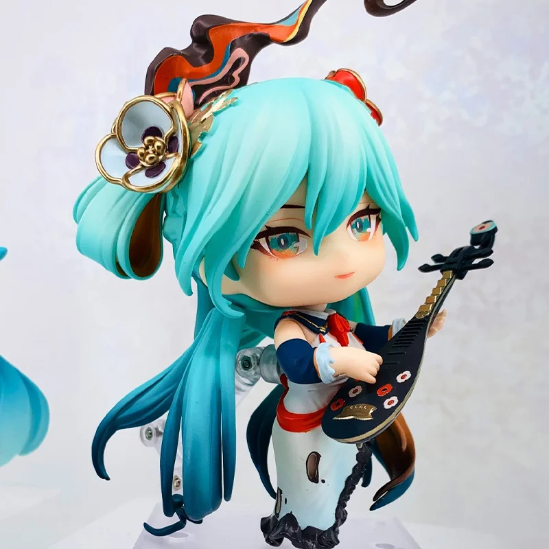 

【100%Authentic】Good Smile Company Original Vocaloid Hatsune Miku H=10CM Nendoroid (#2768) Shimian Maifu Ver. Action Figure Toy