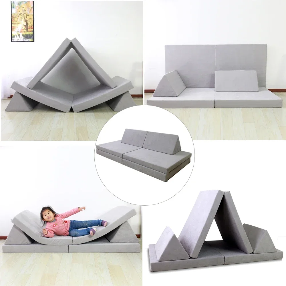 Folding Baby Sofa Kid Play Couch Living Room Children PlayBaby Furniture