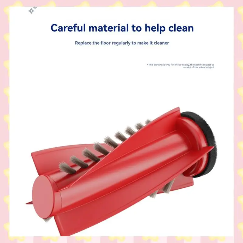 

AB51 Suitable For Roborock Robot Vacuum Cleaner P20 PRO Accessories Roller Brush Rubber Bristle Integrated Double Rollerbrush