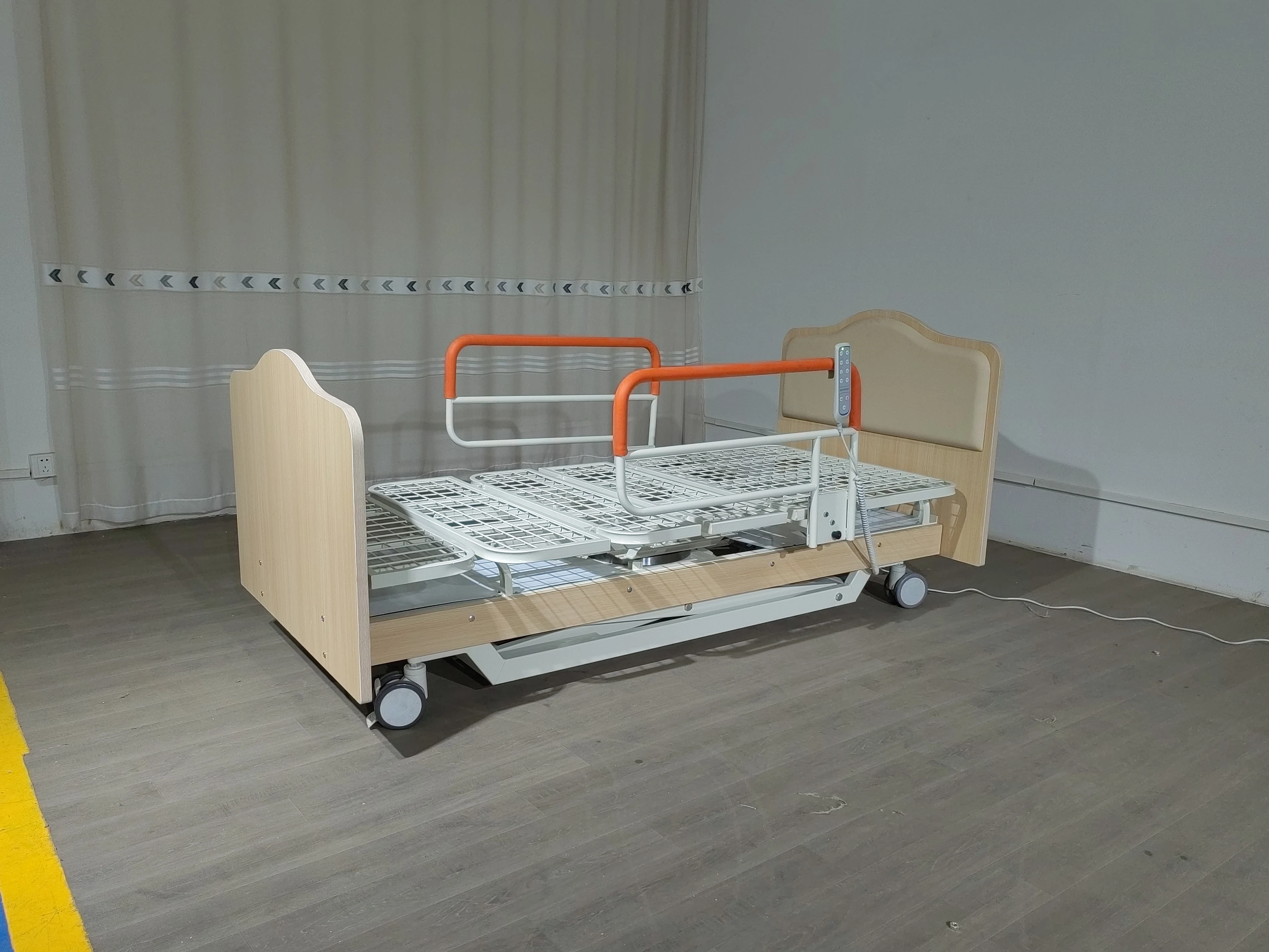 سرير دوار طبي كهربائي متعدد الوظائف لرعاية المسنين في المنزل والمستشفى يستخدم أثاث المستشفى #3