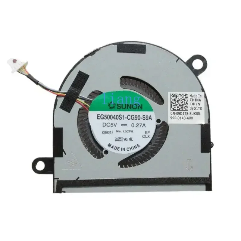 New Original Laptop CPU Cooling Fan For Dell Latitude 14 7400 P100G001 9410 2-in-1 DC28000M3SL EG 50040S1-CG90-S9A 09D1T8