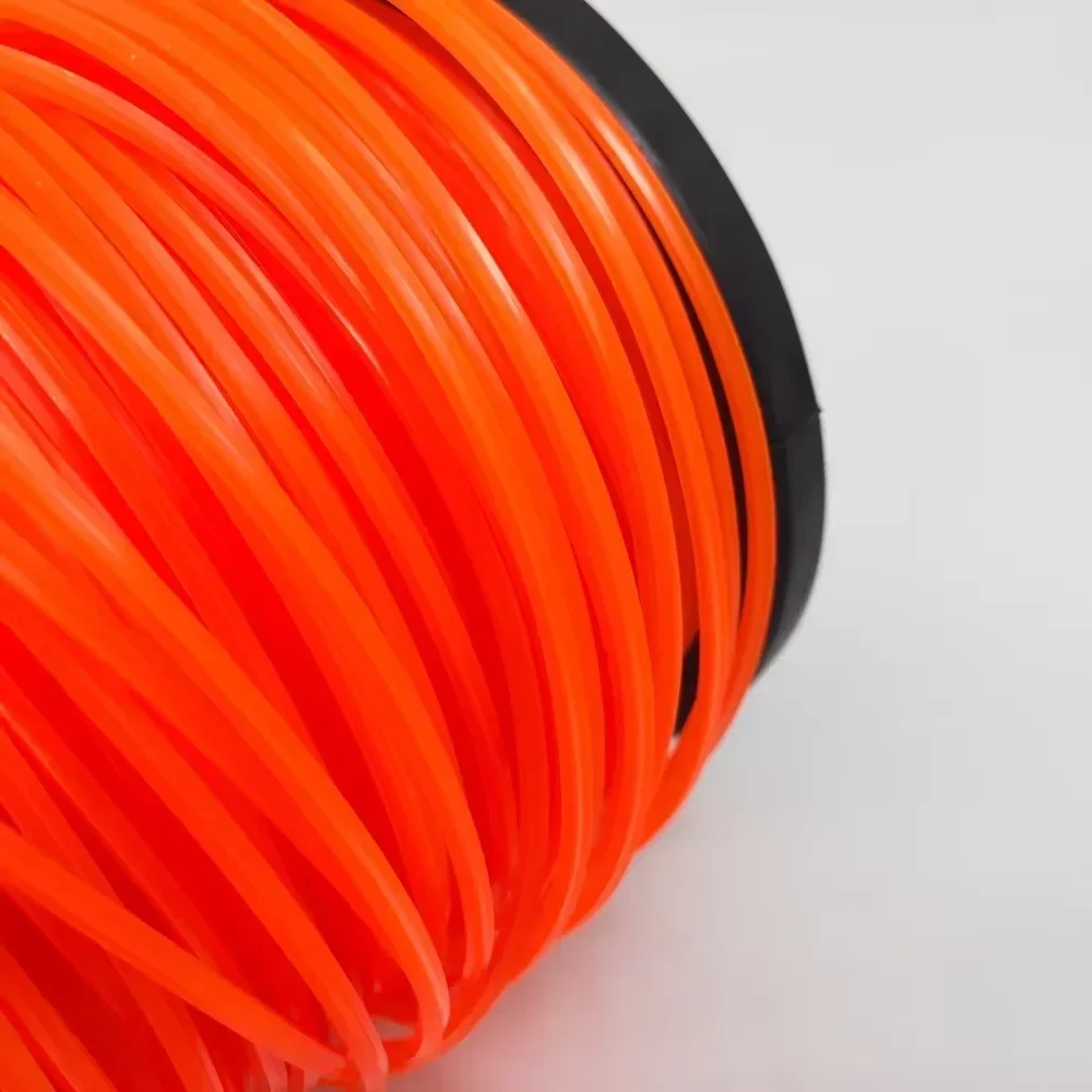 1LB*2.4mm/2.7/3.0/4.0 Grass Trimmer Line Nylon Round Rope Grass Weed Trimmer String Line for Park Garden Brush Cutter Rope