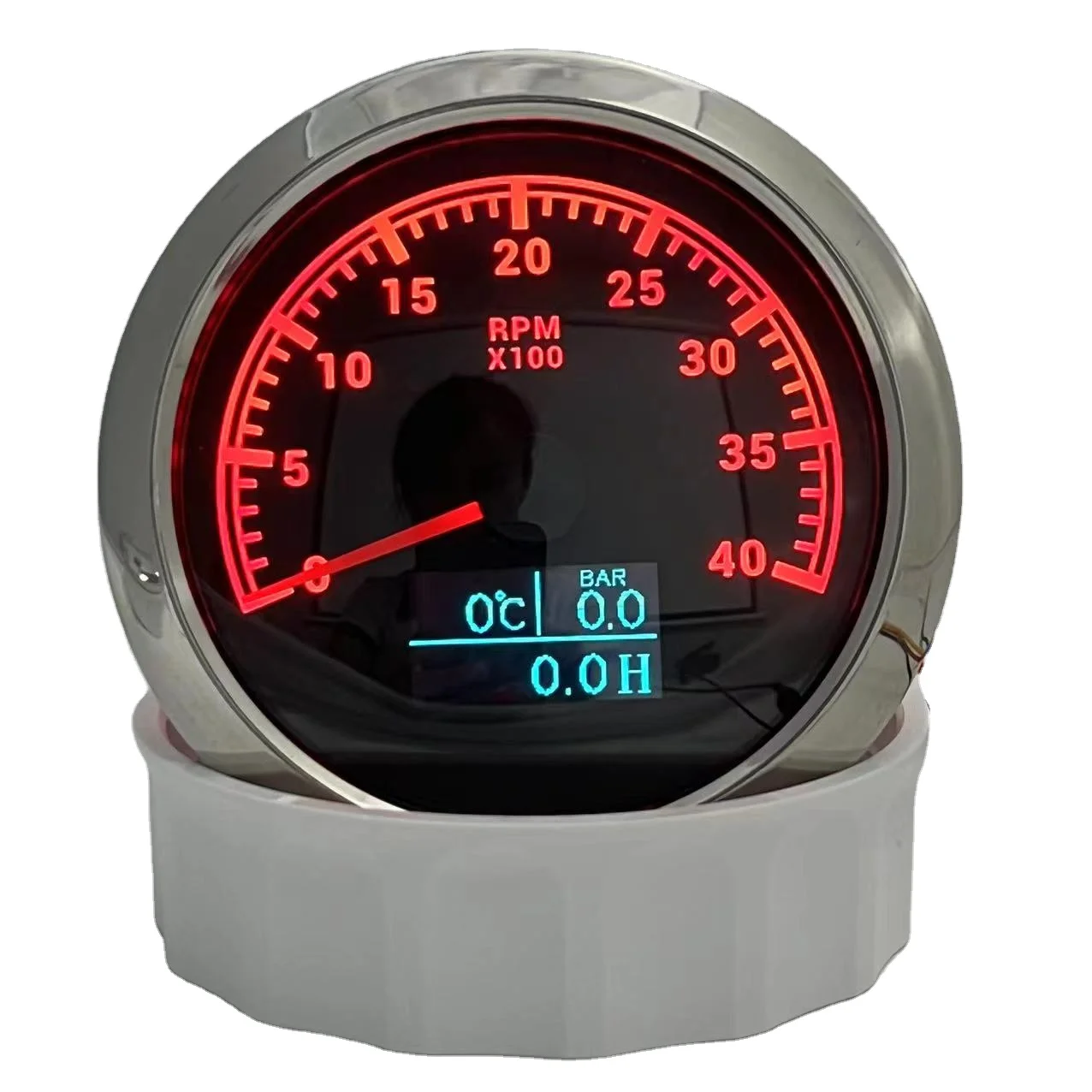 85mm CAN4K speed 0LED screen bus instrument J1939 protocol is applicable to the refitting of special trucks gauge