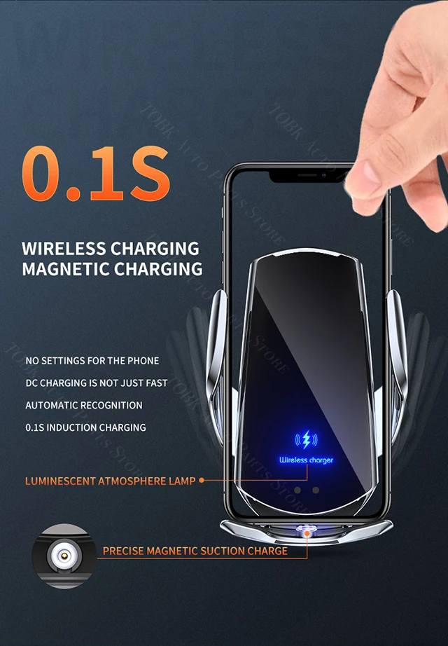 Für Mercedes Benz CLA 250 2020-2024 Auto Telefon Halter Starke Spezielle Feste Halterung Basis 15W Drahtlose Lade autos Zubehör – Detail 23