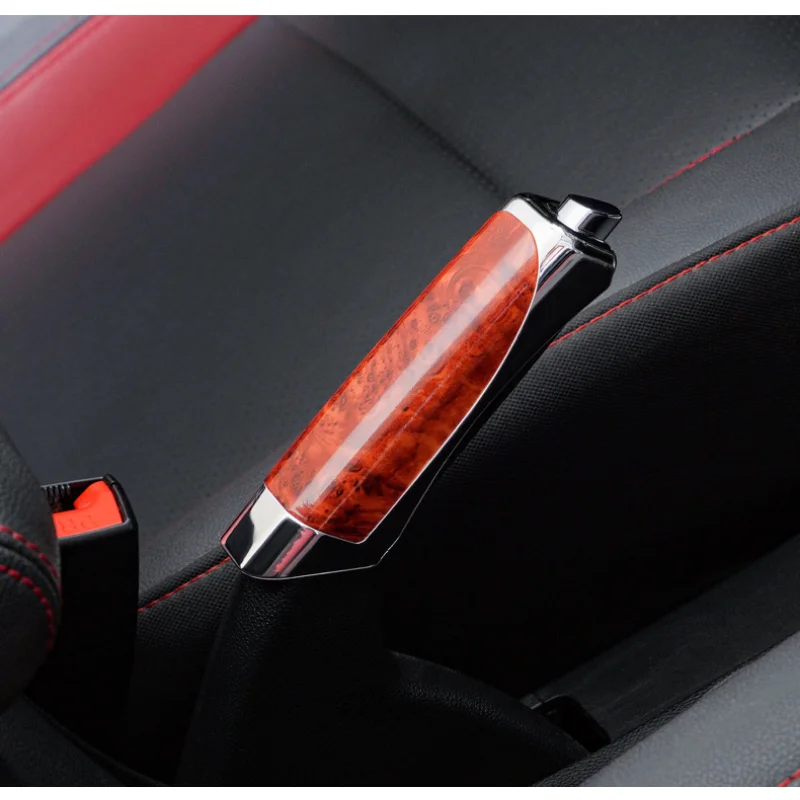 Auto Modifikation Handbremse Abdeckung Dekoration Abdeckung Handbremse Griff Dekoration Personalisierte Auto Carbon Faser Handbremse Abdeckung