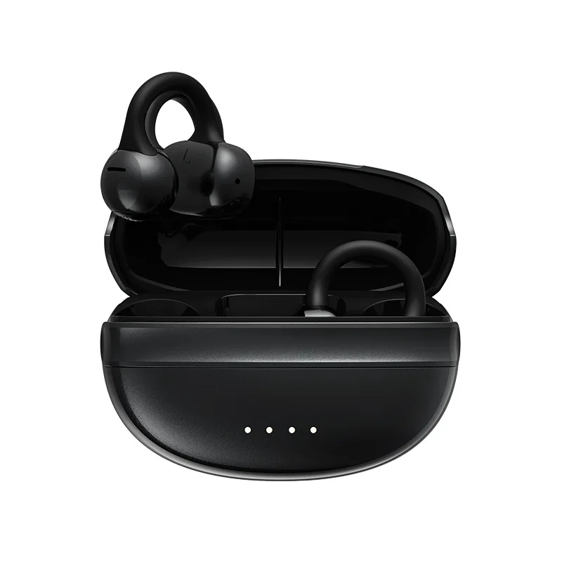 

Noise reduction Comfortable and painless to wear for a long time Open ear clips Non-in-ear wireless headphones Bluetooth