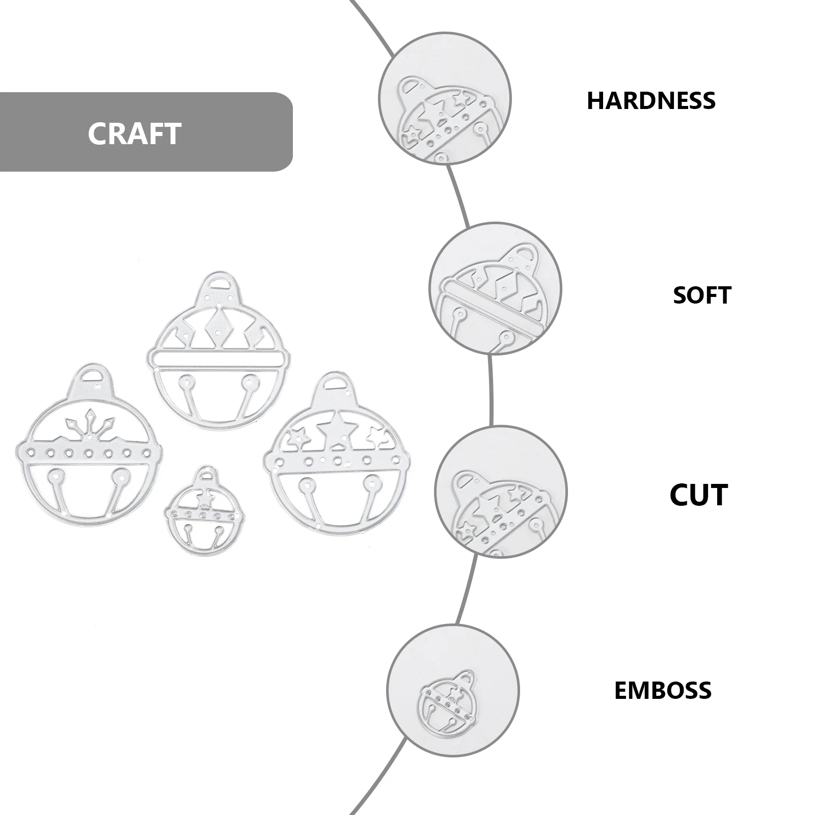 

Christmas Die Decor Decoration for Stamp Craft Dies Cardmaking Paper Cards Cutting