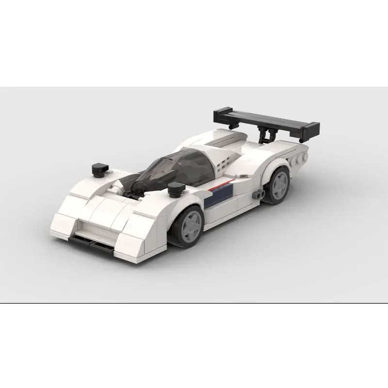 MOC-210849 صغيرة كلاسيكية السوبر سباق السيارات بنة نموذج 291 PartsMOC الإبداعية الصبي الاطفال عيد ميلاد بناء الالعاب العملاقة هدية