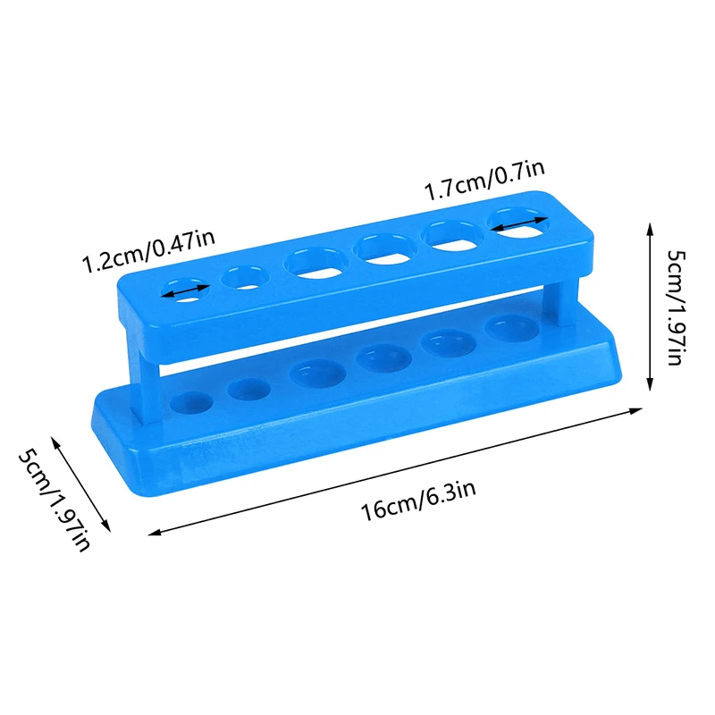 Supporto supporto per buretta supporto per provetta da laboratorio scaffale per provette in plastica supporto per Rack materiale scolastico da laboratorio