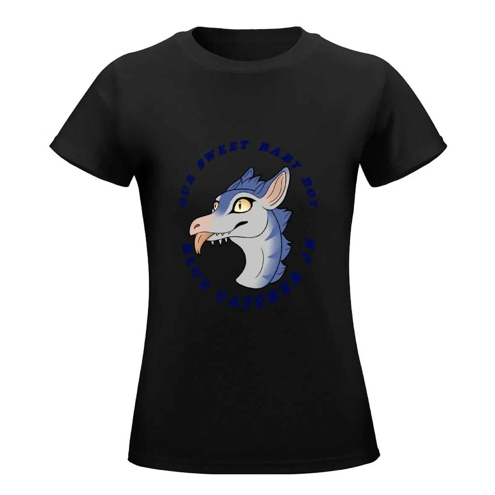 Blue Catcher JR -T T-Shirt Female clothing Blouse anime clothes summer tops cute t-shirts for Women