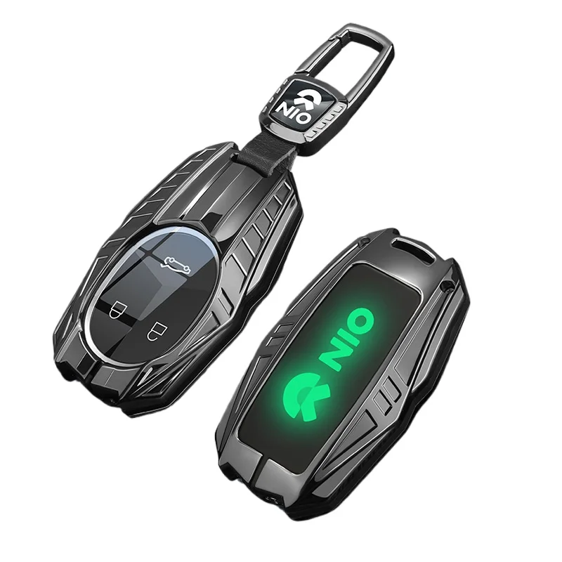 

Premium Zinc Alloy Key Cover Case for NIO ES6/ES8/ES7/EC7/ET5/ET7 (2023) - Protective Key Fob Shell Keychain