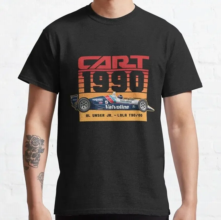 Al Unser Jr 1990 Cart Indy 90S Retro Style Classic T-Shirt Size S-5Xl