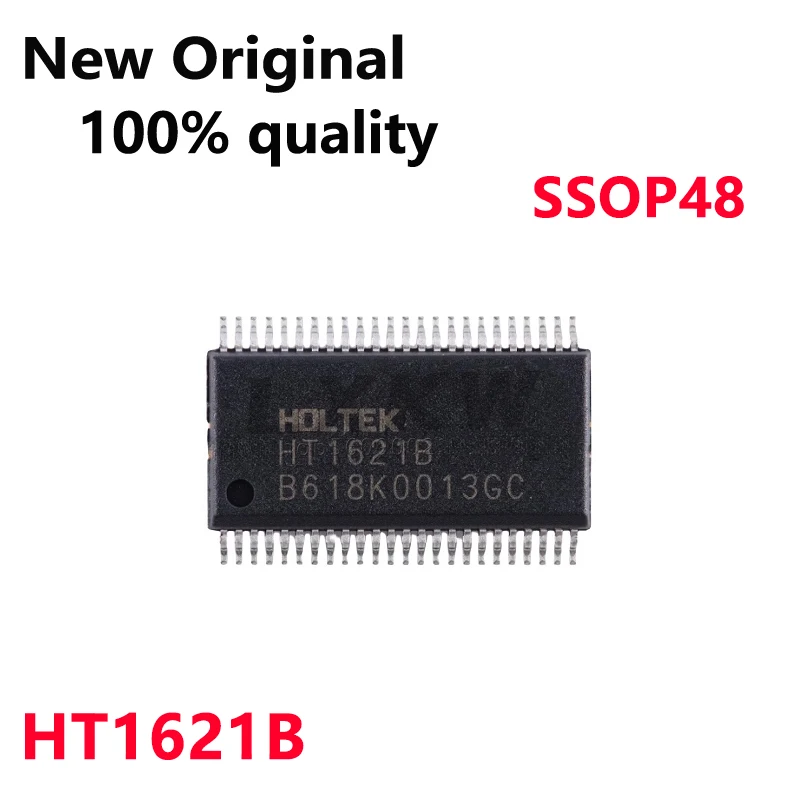 10/PCS New HT1621B HT1621 SSOP48 LCD driver chip In Stock