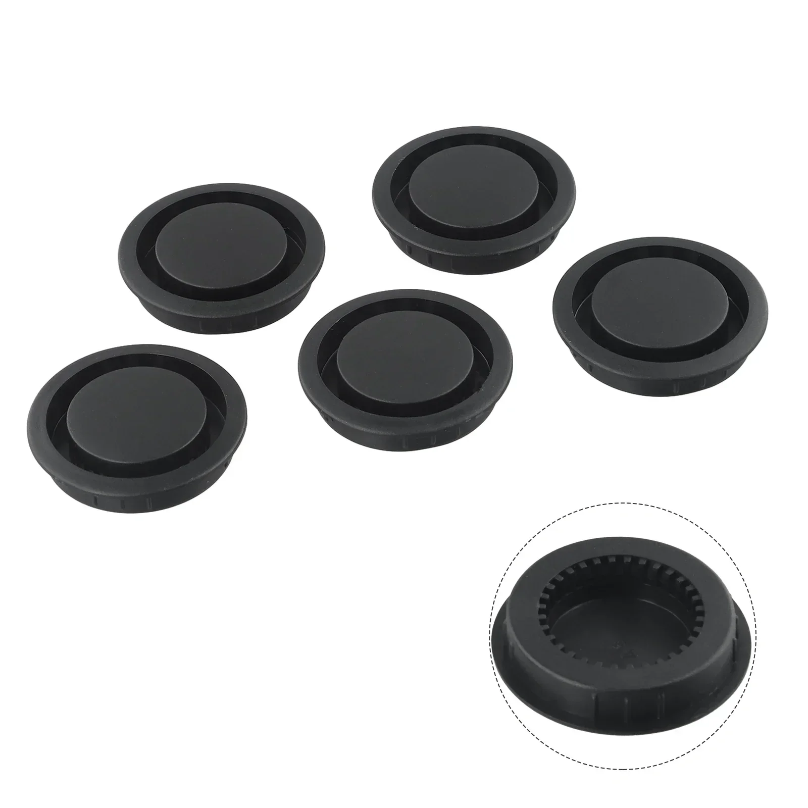 Vents Louver Cabinet Vents ABS Plastic Air Vent Decor Grey/Black/Brown/White Vents Cover For Offices Conference Rooms New