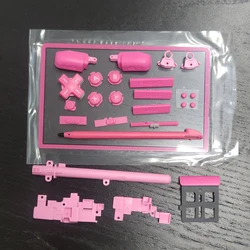 Original NEW Pink Parts Accessories Housing Cover Shell Case Buttons Set for Nintend Old 3DS XL/LL Console