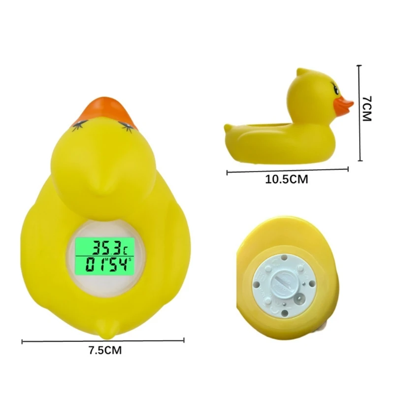 ipiip Newborn Babies Digital Water Thermometer with LED Display Temperature Warning
