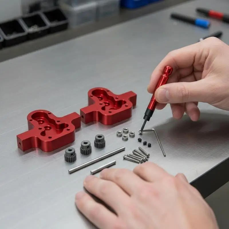 

Металлическая трансмиссия для радиоуправляемых машин C14, C24, B24, B36, MN, D90, D99, MN99S — запчасти для тюнинга