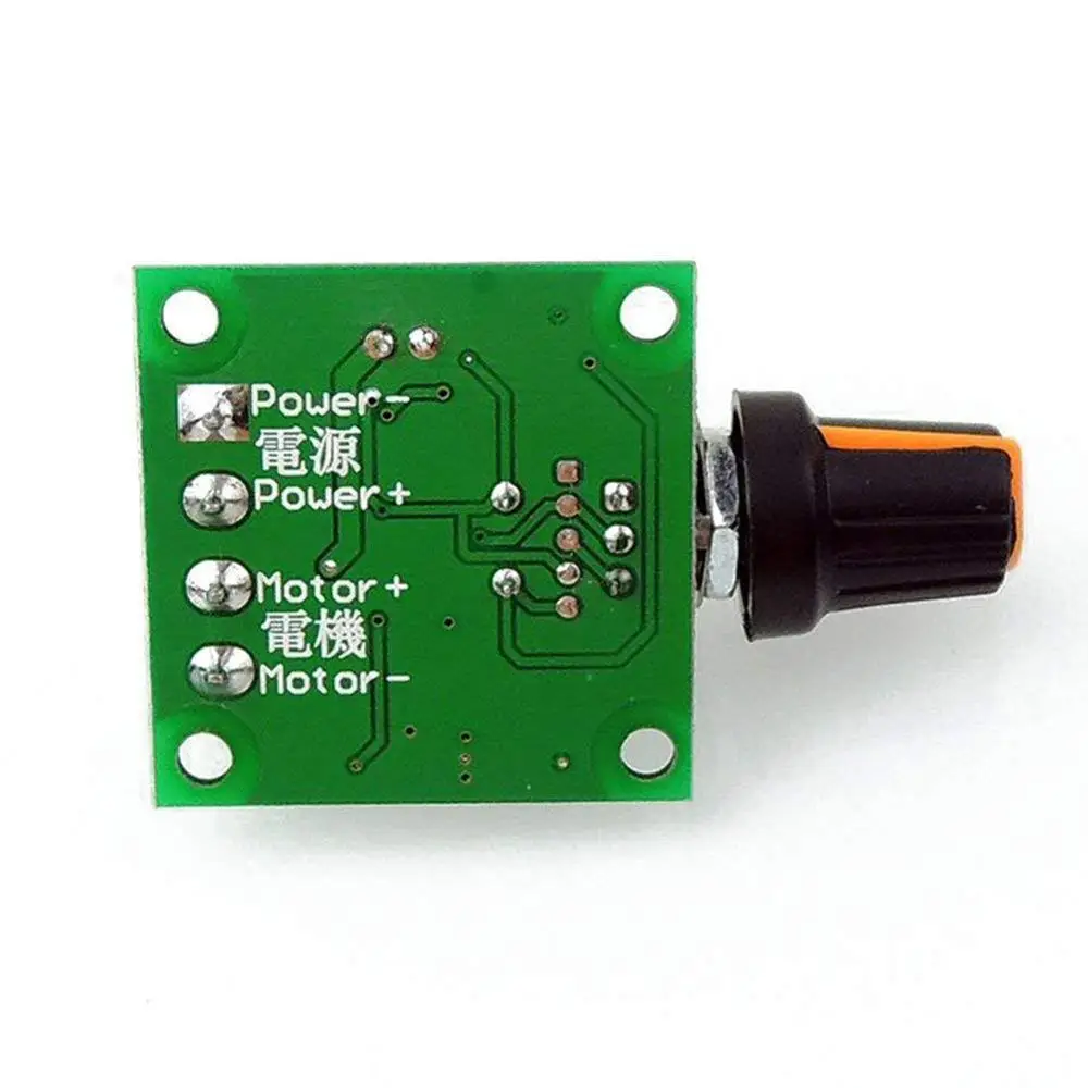 DC 1.8V 3V 5V 6V 12V 2A PWM Motor Speed Controller Low Voltage Motor Speed Controller PWM 0~100% Adjustable Drive Module