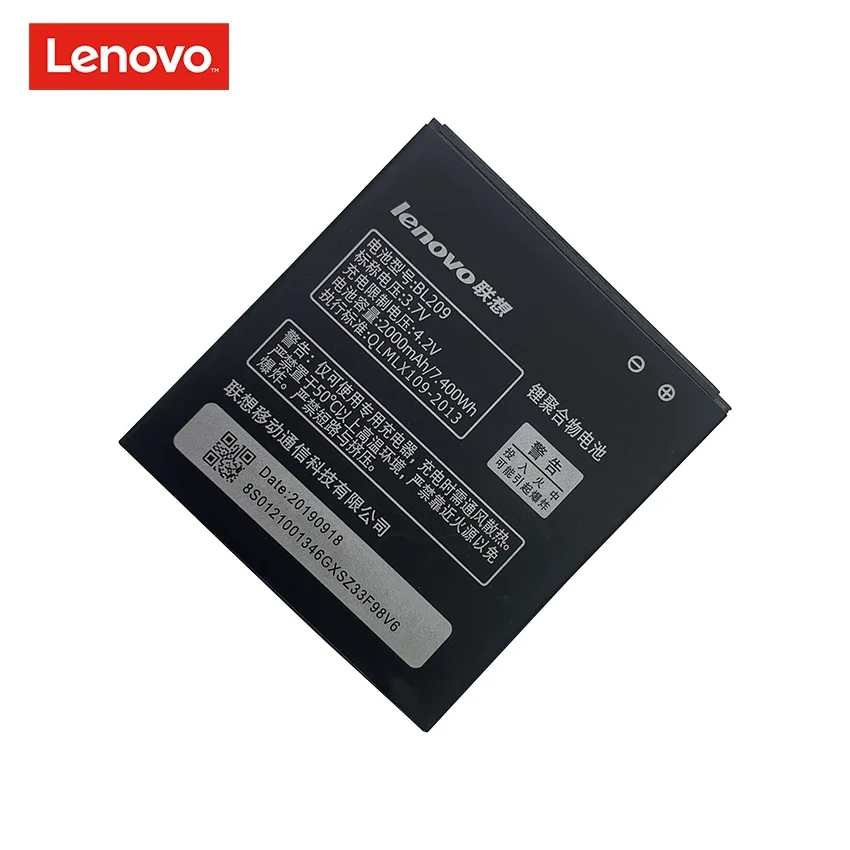 

For Lenovo A516 Battery 2000mAh BL209 Back up Battery Replacement for Lenovo A516 A706 A760 A820E A378T A398T A788T smart phone