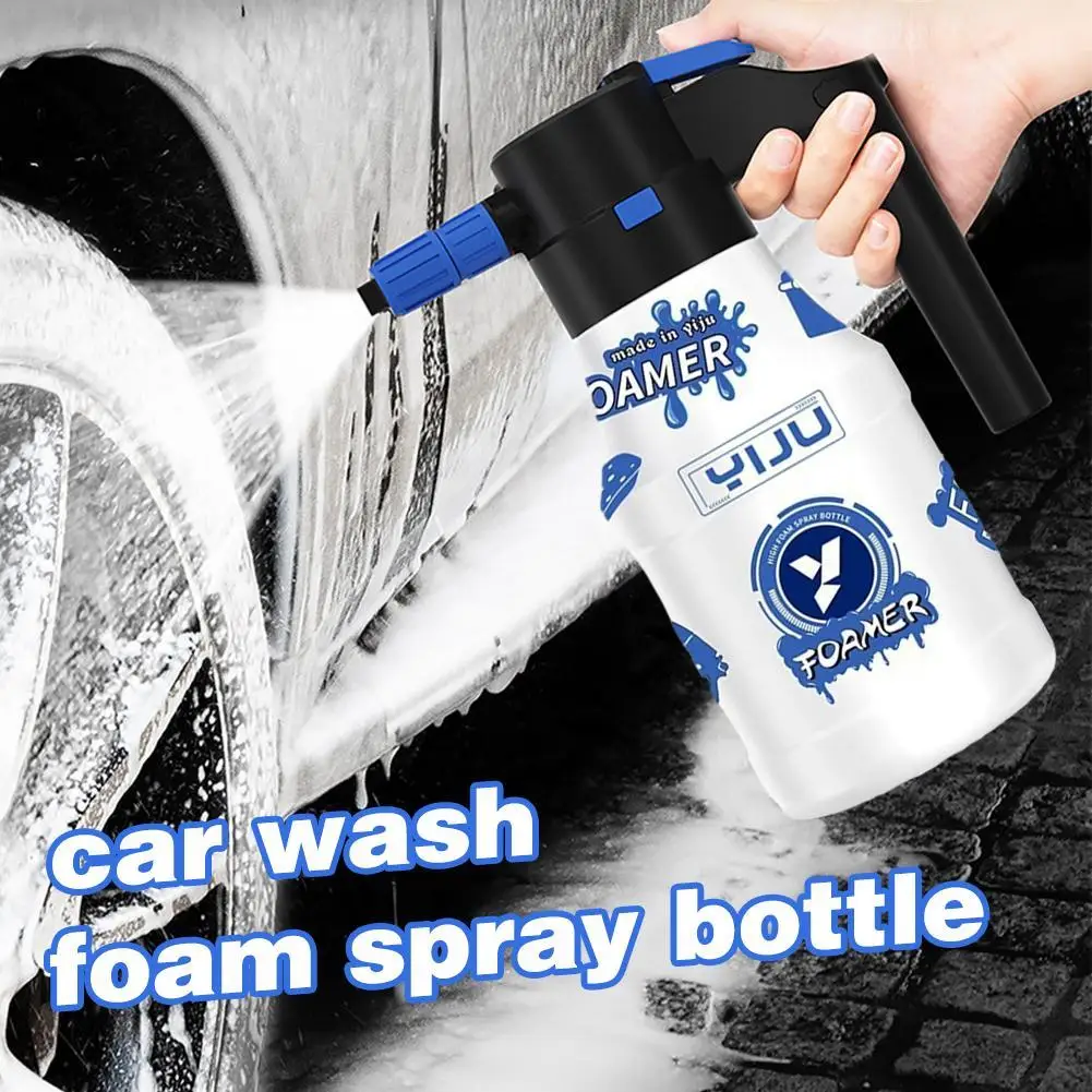 1.5L Electric Foam Sprayer Foam Generator For Car Wash 2600mAh Lithium Battery Foam Lance Endurance Car Wash Towel Foam Wash