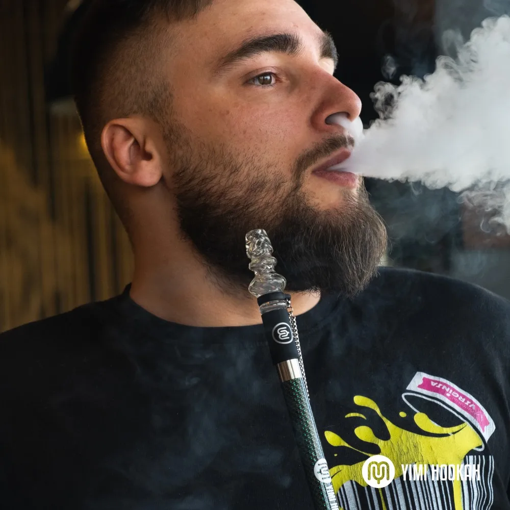 Boquillas de vidrio para cachimba, punta de boca para Shisha, higiene, uso Personal