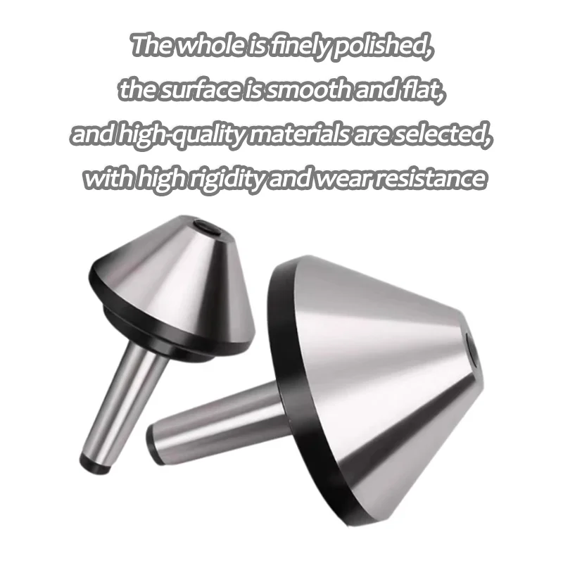 MT2 MT3 MT4 Morse Tapper Cone Mushroom Head Center Umbrella-type Rotating Center High Precision CNC Lathe Live Thimble