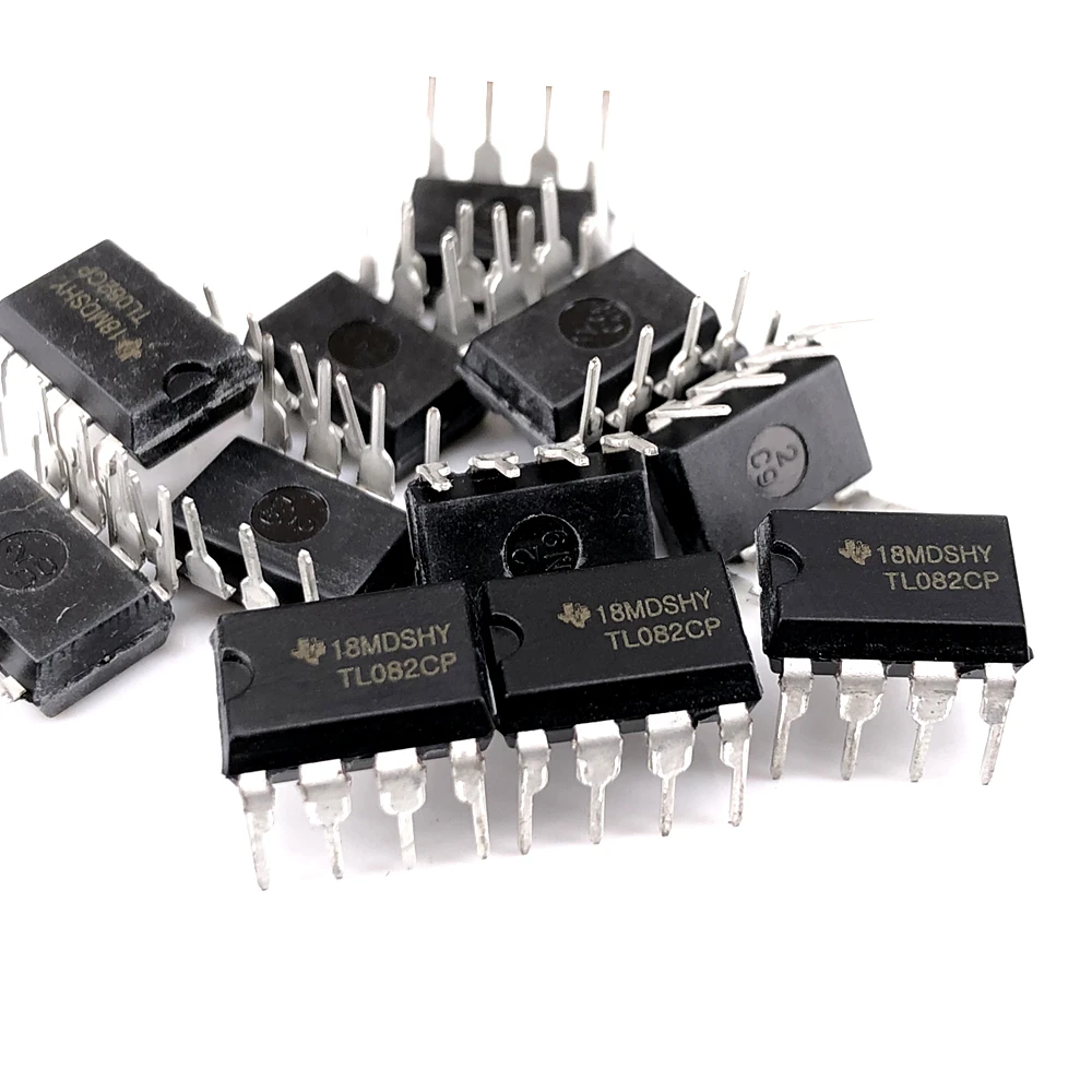 (10pcs) TL082CP TL082 DIP-8 High-Speed Dual Operational Amplifier Chip
