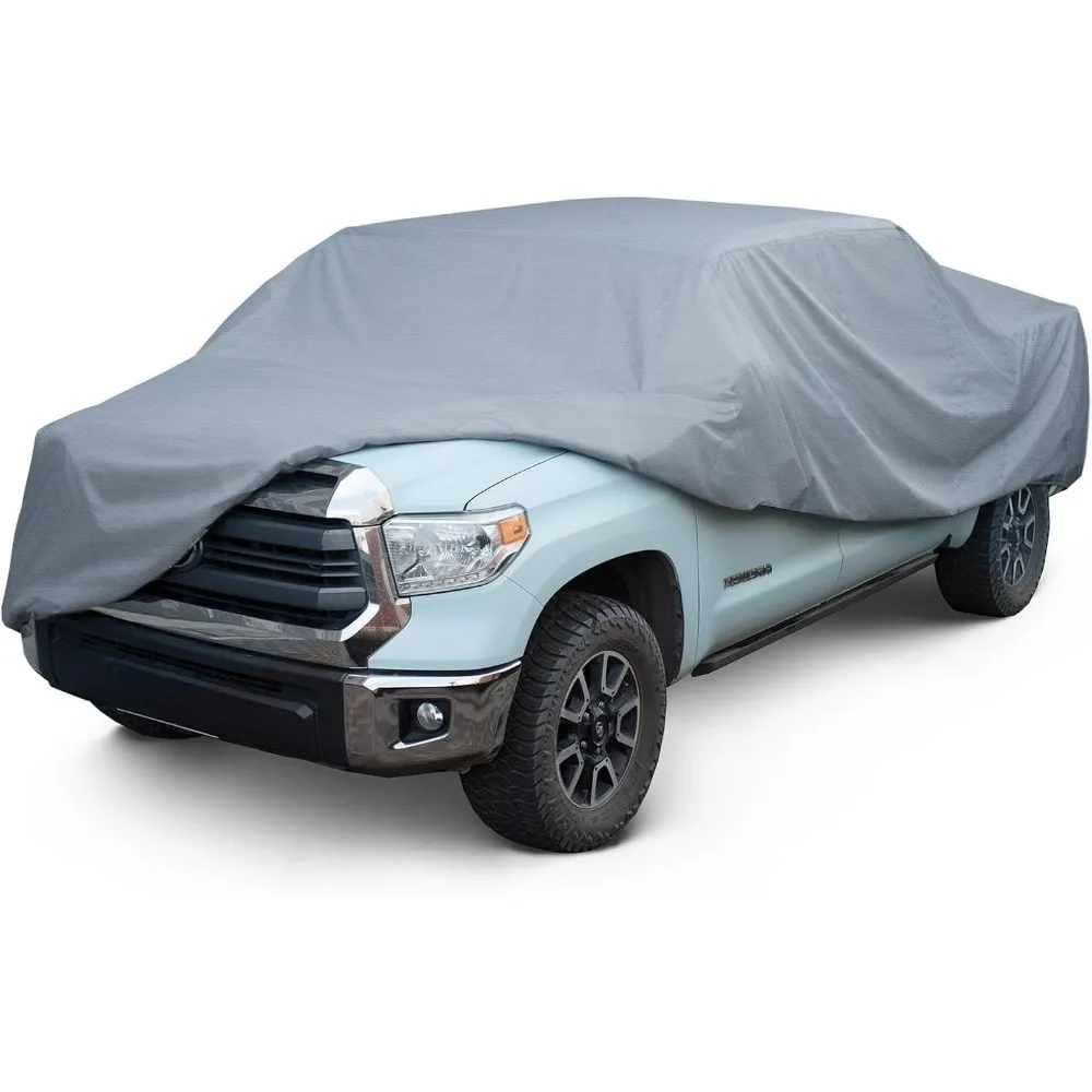 

All-Weather Waterproof Breathable Truck Cover for Pickups 241"-250", Indoor Outdoor Use, UV Dust Protection