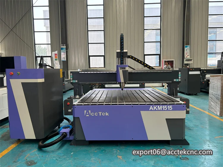 Professional Cnc Router with 3 axis 4 axis 3kw 4.5kw 1212 1515 1325 4x4 4*8 Metal Pcb Stone Aluminum Wood Engraving Machine