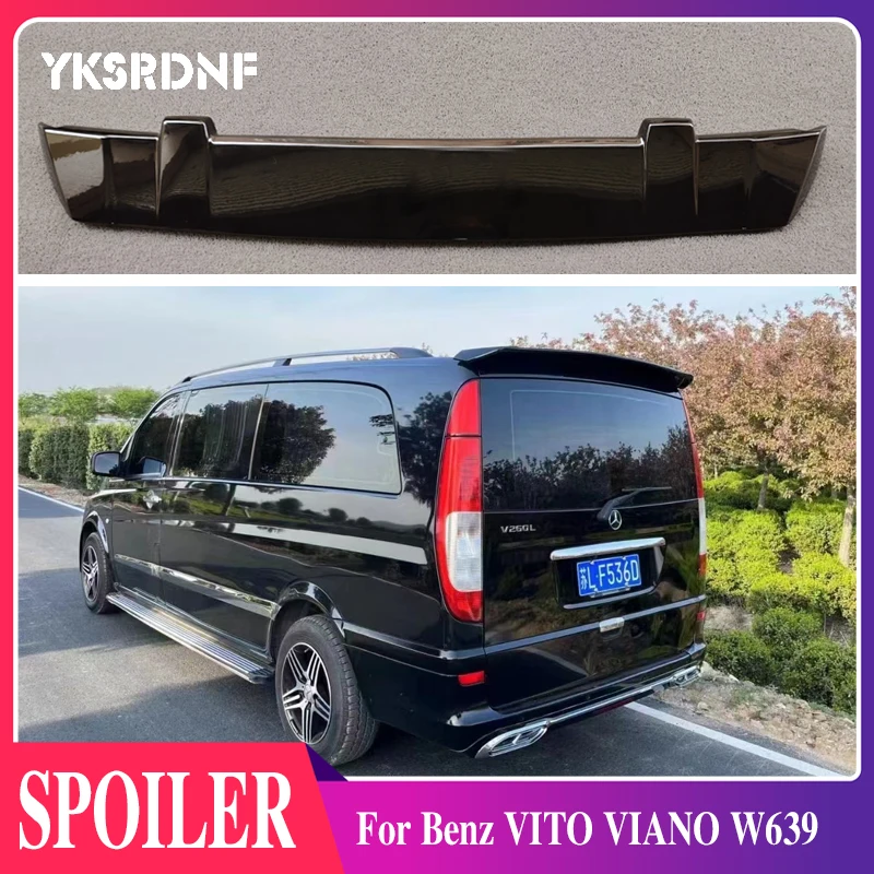 For Benz VITO VIANO W639 spoiler top wing For Vito/Mixto MPV tail by primer color spoiler rear wing spoiler 2003-2013