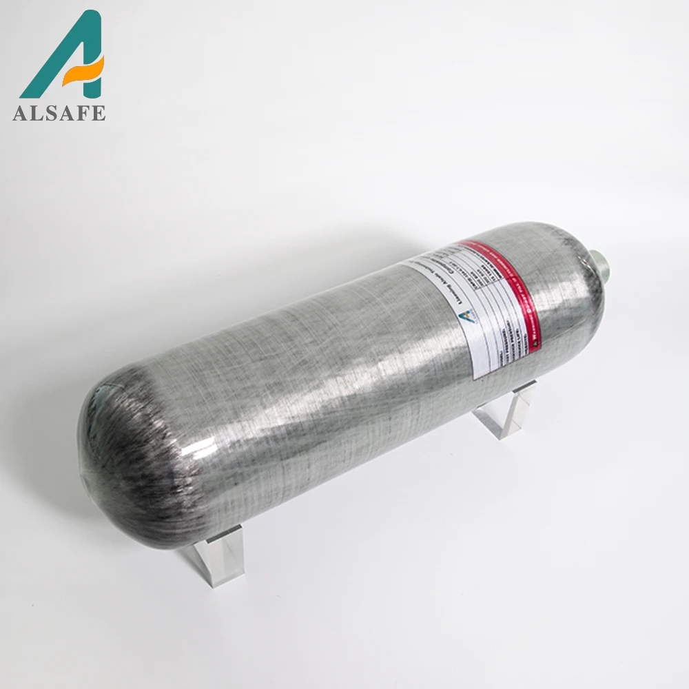 Alsafe New style 4.7L 300 bar composite carbon fiber cylinder  Bottle M18*1.5