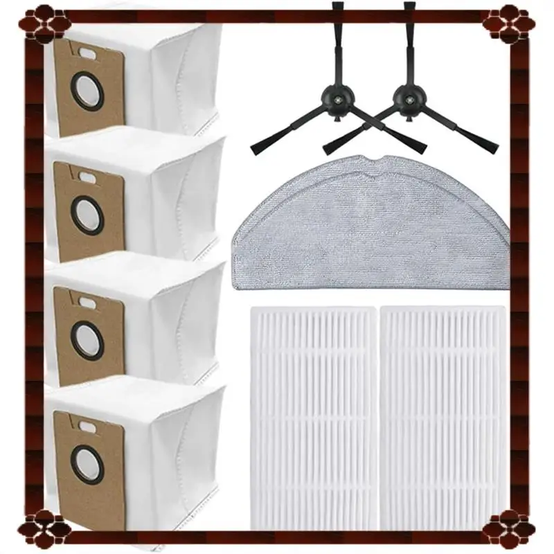 24-Hour Delivery Filter Dust Bag Side Brush Mop Cloth For Tapo RV30 Max /RV30 Max Plus / RV20 Max / RV20 Max Plus Robot Vaccum C