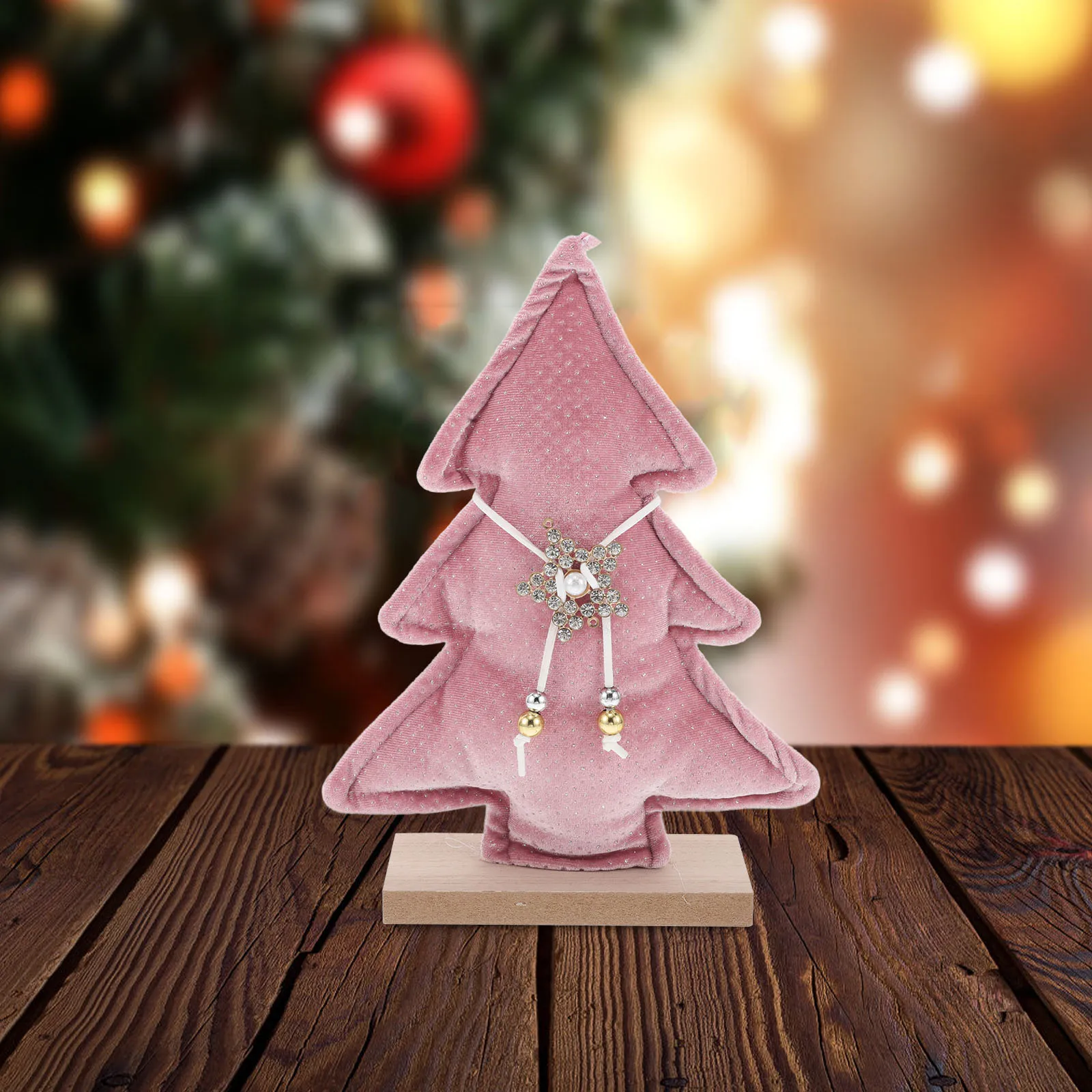 

2024 New Tree Ornaments Mini Holiday Decor Table Centerpiece Fireplace Mantel Shelf Decorations Romantic Trendy