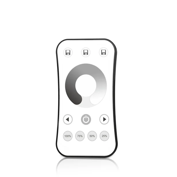 Skydance Ultrathin Touch Remote 1/4 Zone Brightness Dimming/Color Temperature CCT/RGB/RGBW/RGB+CCT RF Controller