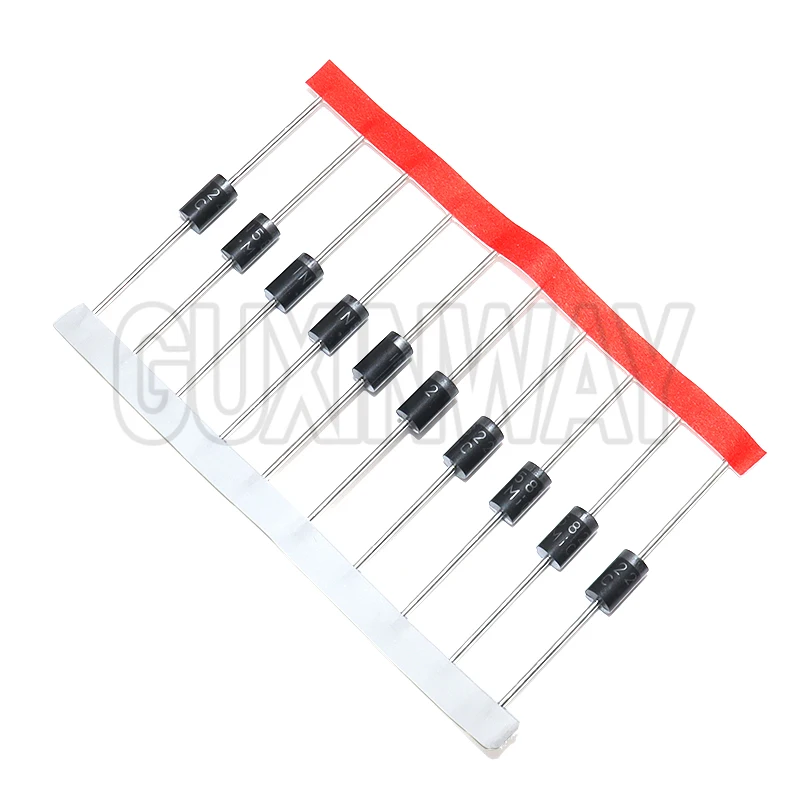 10 قطعة 1N5822 IN5822 3A 40V DO-27 DO-201AD شوتكي ديود