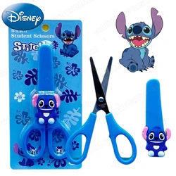 NEW Disney Stitch Stainless Steel Scissors Cartoon Lilo&Stitch Silicone Paper Knife Crafting DIY Supplies Student Stationery