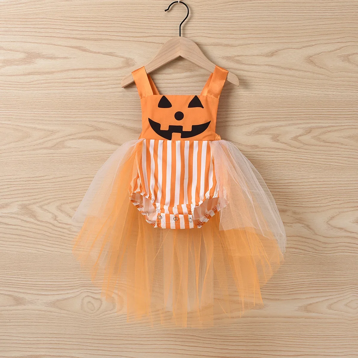 Baby Girls Boys Cosplay Halloween The Nightmare Before Christmas Costumes Newborn Jack Pumpkin Jumpsuit Infant Romper Outfits