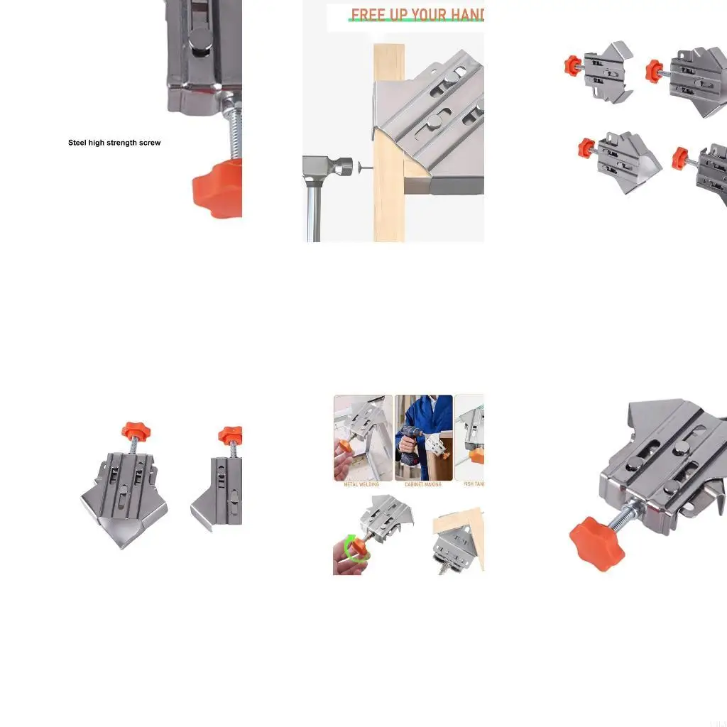 

U4LA 4PCS Эргономичный металлический