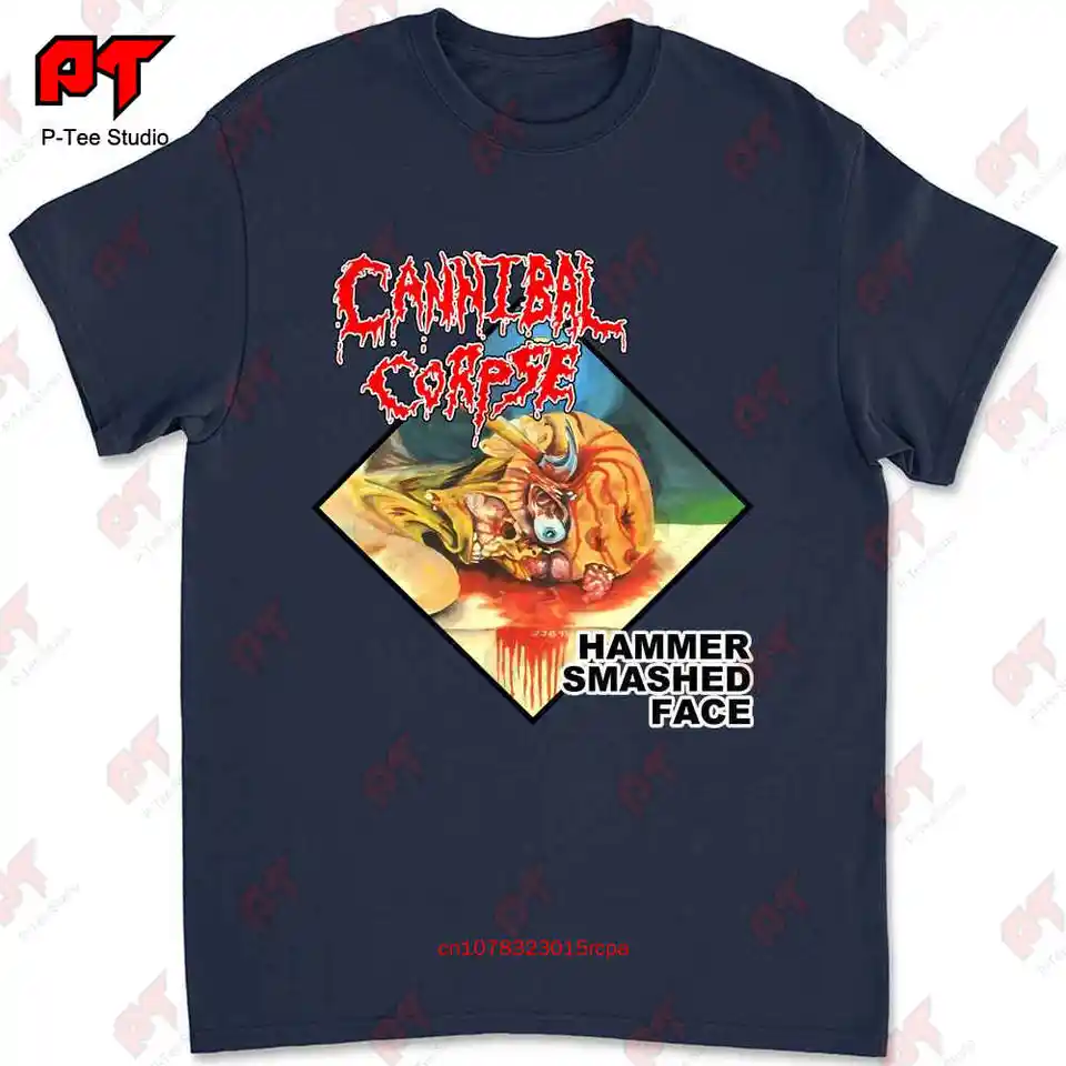Cannibal Corpse Hammer Smashed Face T Shirt Death Metal Morbid