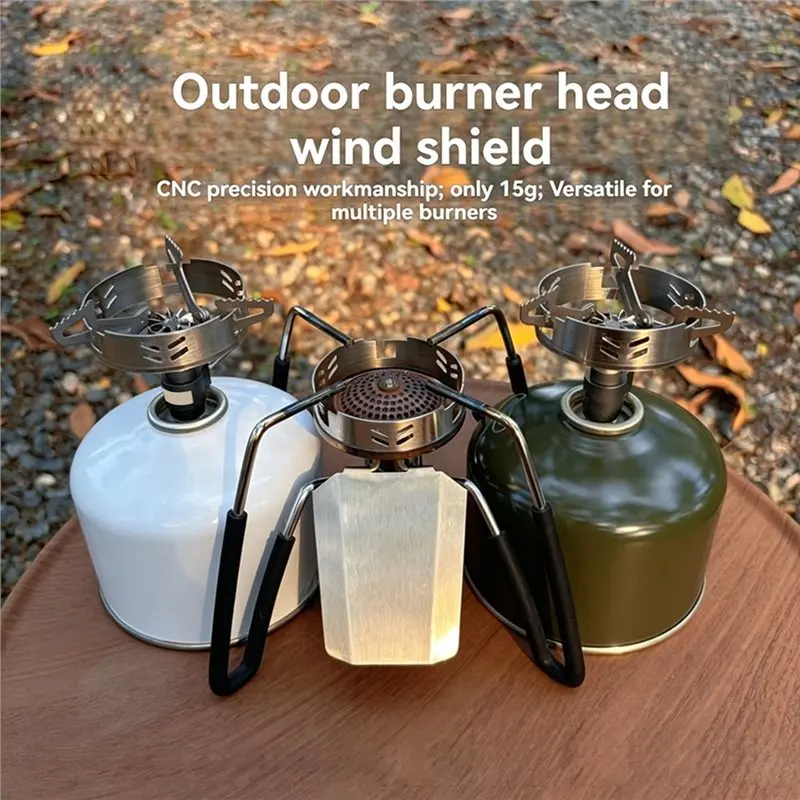 DT15 Outdoor Windscreen for -3000T for SOTO-310 Stainless Steel Ultralight Wind Shield 15g