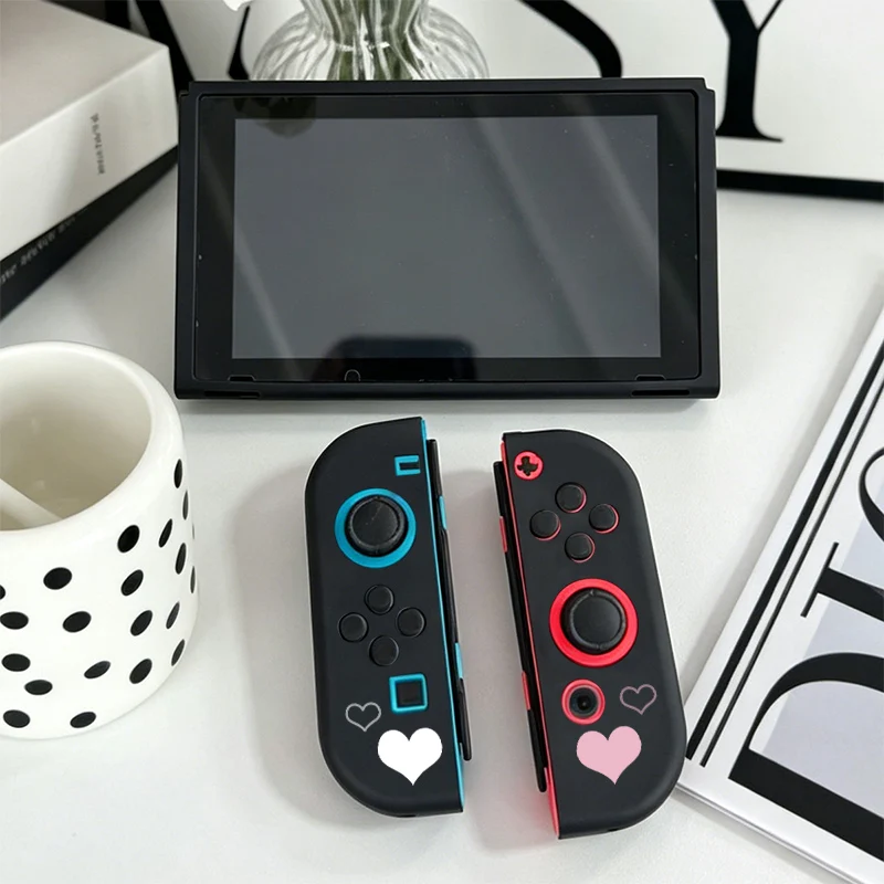Kawaii Printed Soft Protector Sweat Slip-Resistant Controller Case Detachable Joy-Con for Nintendo Switch OLED Dockable Cover