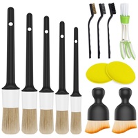 Car Detailing Brush Set Car Cleaning Brushes Sponges Towels for Car Air Vents Rim Cleaning Dirt Dust Clean Tool Wash Accessories
