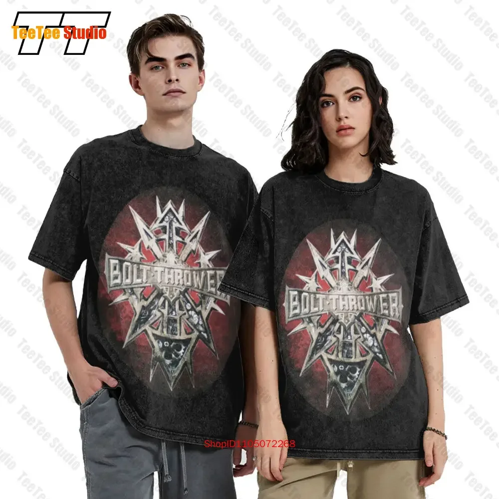 Bolt Thrower Size Medium Dying Fetus Benighted At The Gates Obituary Vintage Oversized T-Shirt JS3Q