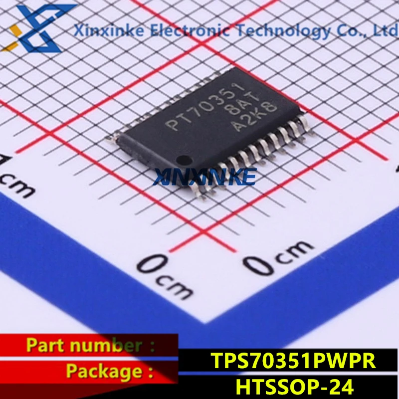 

TPS70351PWPR PT70351 HTSSOP-24 LDO Voltage Regulators Dual-Output LDO Voltage Regulator Power Management ICs Brand New Original