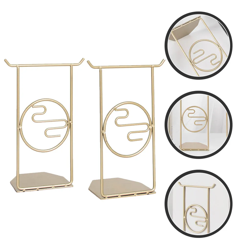 

Набор металлических подставок для книг, 2 шт., прочные, износостойкие органайзеры для книг, многофункциональные удобные держатели для книг для дома, офиса, учебы