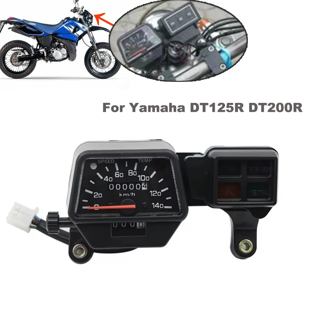 Для Yamaha DT125R DT200R спидометр, спидометр, километр, одометр, тахометр, часы для встреч, DT 125R 200WR 200R