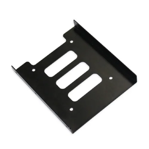 Imagen 2 del producto Adaptador de montaje de 2,5 ""SSD SATA IDE a 3,5"" soporte de disco duro para PC SSD de 2,5 pulgadas a base de almacenamiento de muelle de escritorio de 3,5 pulgadas negro