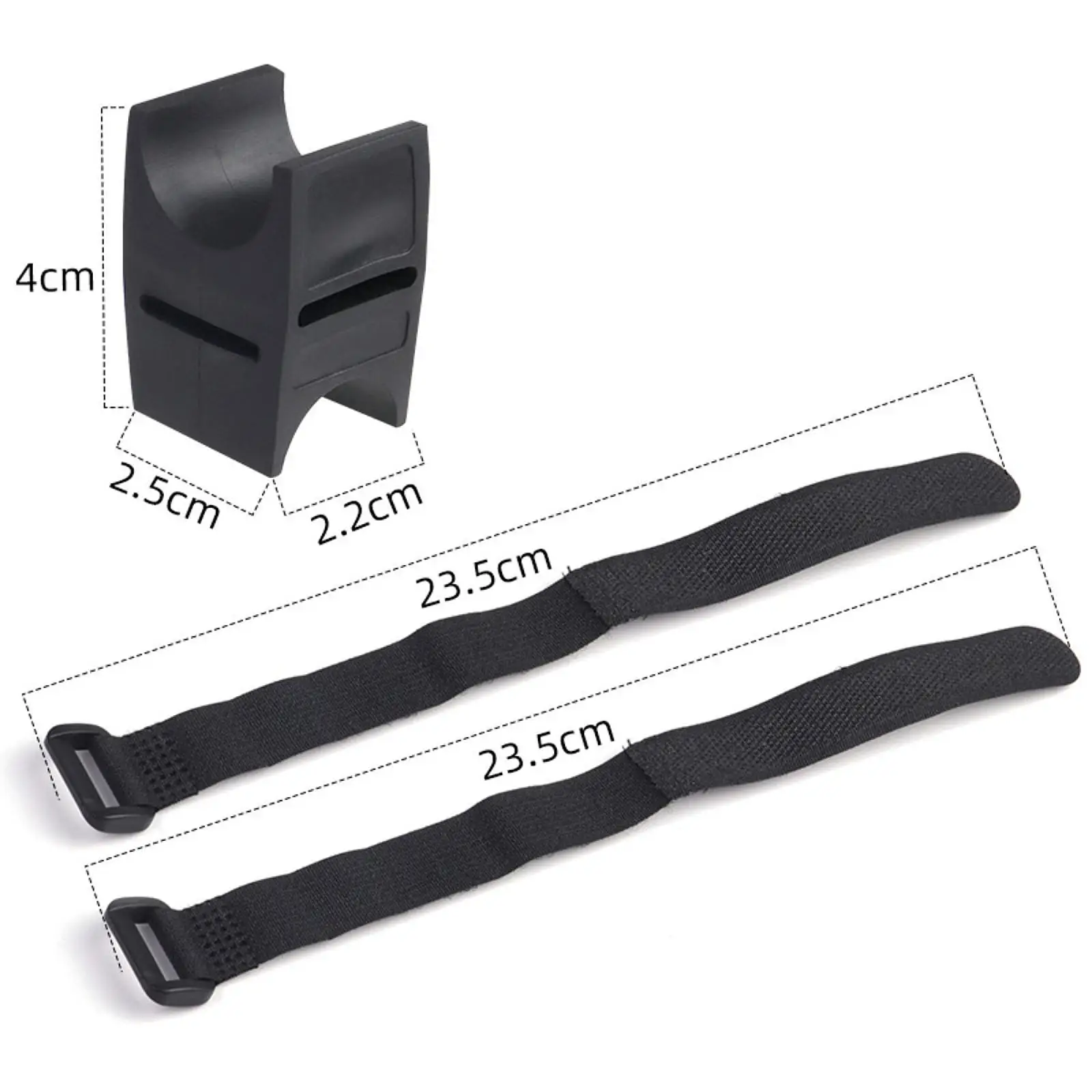Flashlight Mount Holder Bicycle Front Light Rack Bike Torch Clip Strap Adjustable Handlebar Bracket for 28-40mm Diameter
