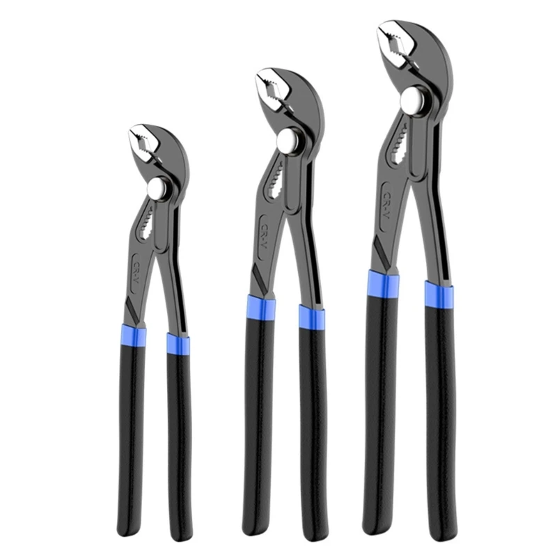 

Water Pliers Grooves Joint for Home Repairs 7inch/10inch/12inch Plumbing Tool for Various Pipe Size